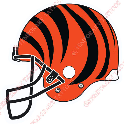 Cincinnati Bengals Customize Temporary Tattoos Stickers NO.476